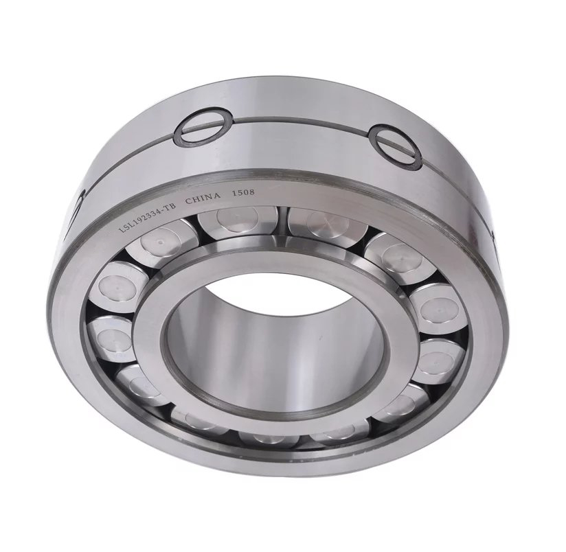 Cylindrical roller bearings with spacers